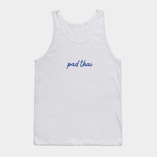 pad thai - Thai blue - Flag color Tank Top